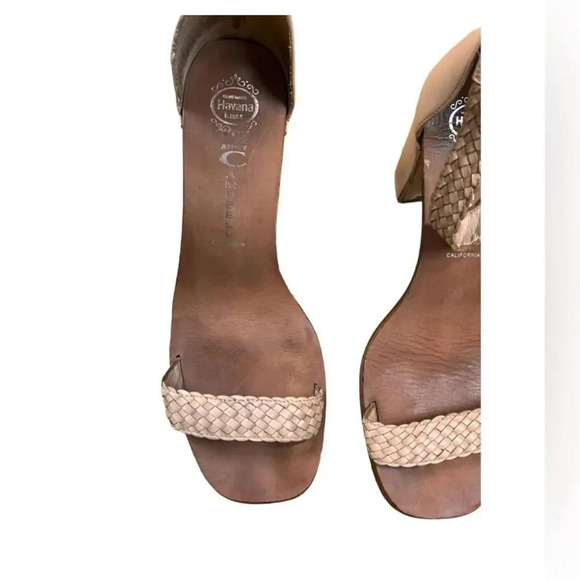 Jeffrey Campbell  Braided Favor Heeled Sandals Ss 10 M - Picture 4 of 16